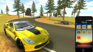 Corvette C7 Drift Simulator 截圖 4