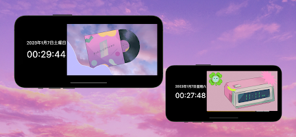 City Pop Clock.70s-80s anime screenshot 2