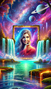 Poster Waterfall Photo Frames Editor