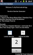 Random Number Generator poster