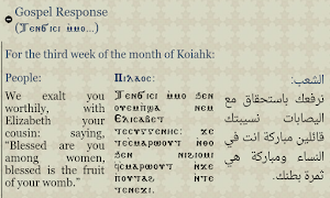 Coptic Reader screenshot 1