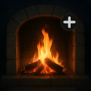 Cozy Fireplace+ Campfire ASMR APK