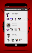 2 Schermata Creepypasta Stickers - WAStickerApps