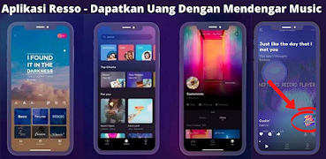 resso apk penghasil uang Guide الملصق