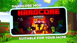 Hardcore Mod for Minecraft Ekran Görüntüsü 2