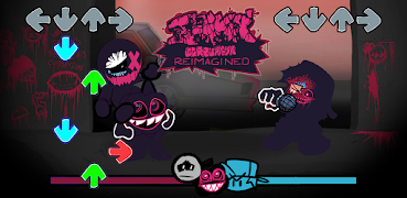 FNF Corruption skinMod Funkin الملصق