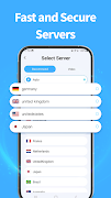 VPN Fast - VPN 2025 captura de pantalla 1