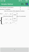 Simplex Method スクリーンショット 1