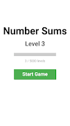 Number Sums ポスター