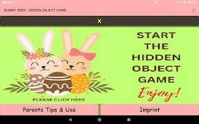 Bunny Seek Hidden Object Game पोस्टर