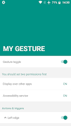 My Gesture Navigation gestures 截图 1