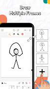 برنامه‌نما Animaker, stickman animation عکس از صفحه