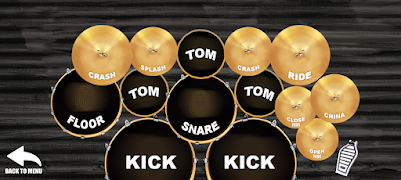 برنامهنما Drum simulator عکس از صفحه