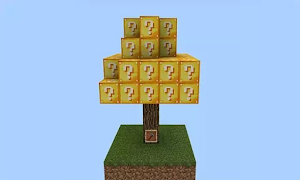 Карта один блок: выживание Screenshot 2