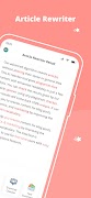 Article Rewriter - Rewrite AI screenshot 1