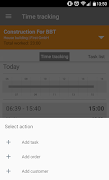 Mobile Worker - Time tracker imagem de tela 4