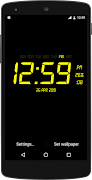 برنامه‌نما Clock Live Wallpaper عکس از صفحه