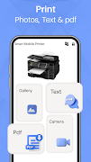 Smart Phone Printer تصوير الشاشة 1