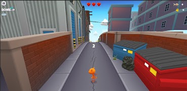 Cat Endless Runner captura de pantalla 3