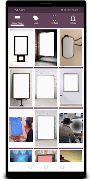 Background Photo Frames Plakat