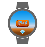 T. Rex Runner Game for Smartwatch ⌚ 스크린샷 3