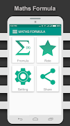Maths Formulas ภาพหน้าจอ 1