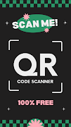 QR Code Scanner الملصق