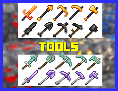 Poster Mod More Ores Tools Minecraft 