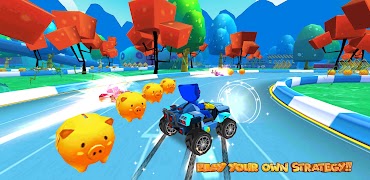 Superhero Transformer Racing captura de pantalla 6