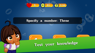 برنامه‌نما Learning to count numbers 123 عکس از صفحه