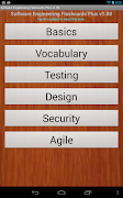 برنامه‌نما Software Flashcards Plus عکس از صفحه
