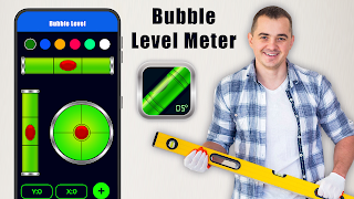 Bubble Level Spirit Level App постер