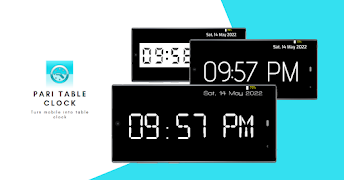 برنامه‌نما Pari Table Clock - Table Clock عکس از صفحه