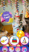 Birthday Photo Editor App poster