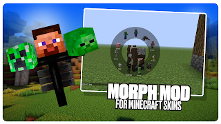 Morph Mod: Morphing Minecraft-poster