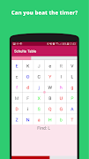 Schulte Table - Speed Reading تصوير الشاشة 2