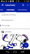 برنامه‌نما Gatorchatter عکس از صفحه