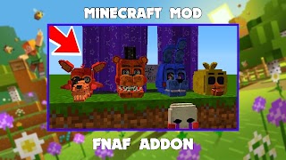 Fnaf Mod for Minecraft PE captura de pantalla 4