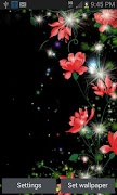 Red Flowers Magic LWP โปสเตอร์