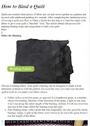 Quilting Tutorials captura de pantalla 1