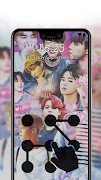 Jimin Pattern Lock Screen ภาพหน้าจอ 2