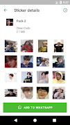 Stickers KPOP - KoreanPop syot layar 6