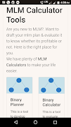 MLM Calculators poster