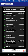 Servers List for MC 포스터