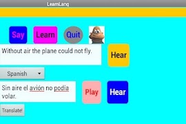 LearnLang screenshot 1