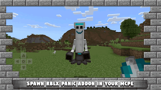 Panic Addon for Minecraft PE постер