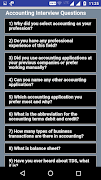 Accounting Interview Questions постер