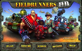 Fieldrunners HD capture d'écran 1
