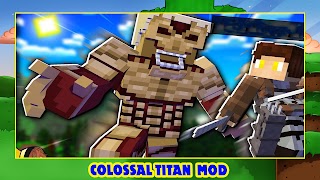 Colossal Titan Mod Minecraft screenshot 4