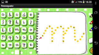برنامه‌نما Writing letters عکس از صفحه